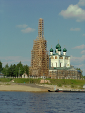 Сольвычегодск. Благовещенский собор. Вид с реки Вычегда