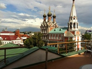 Дом русского зарубежья, вид с балкона